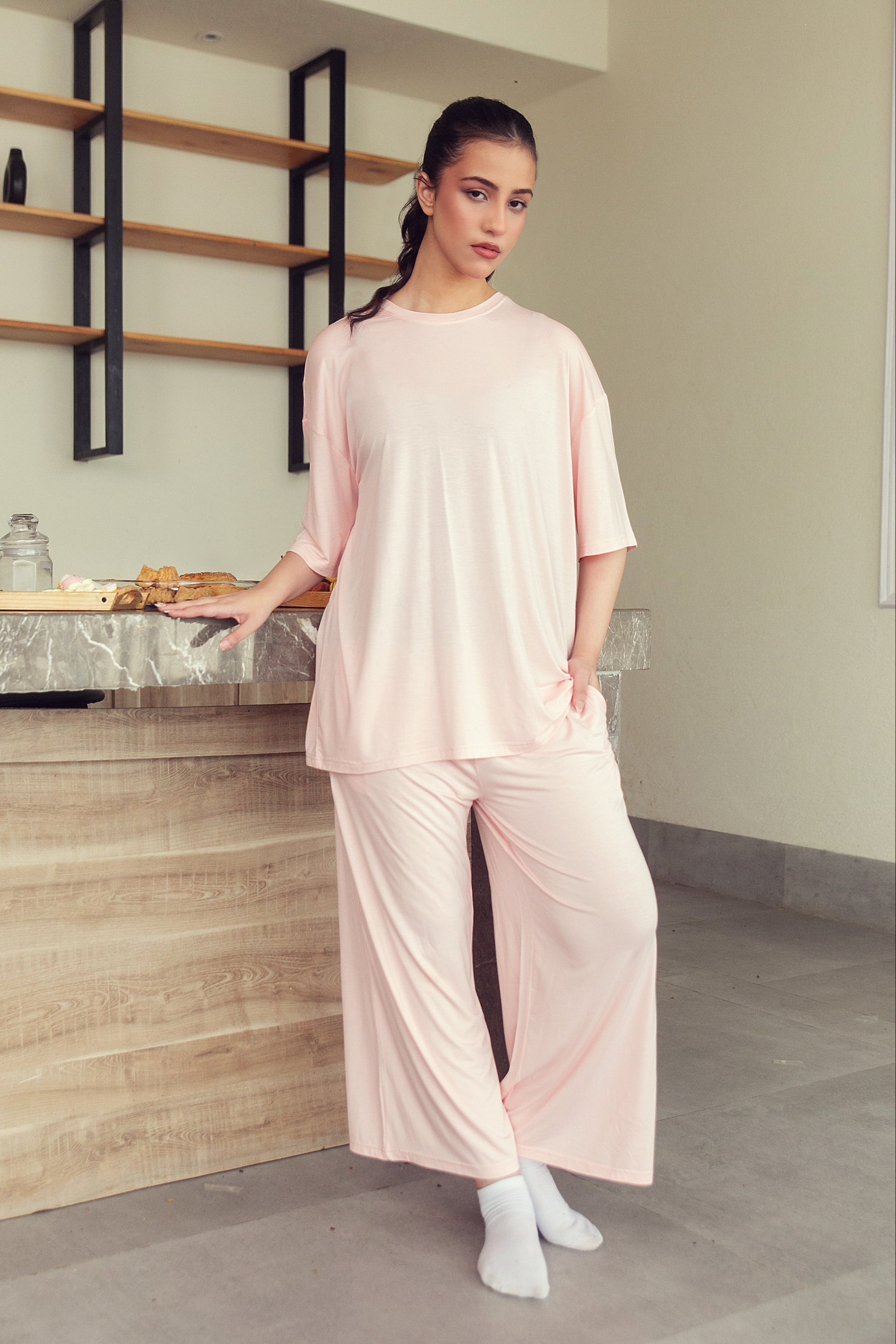 Luxury Nightwear - Blush Pink